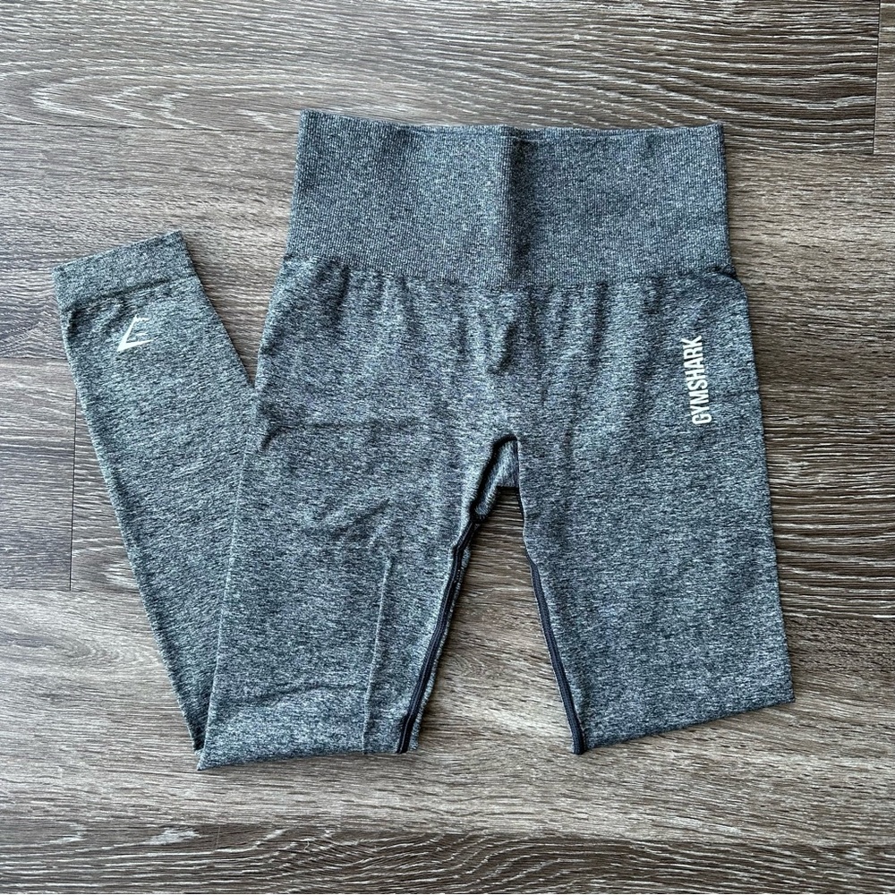 Gymshark Marl Adapt Seamless Leggings - Grey